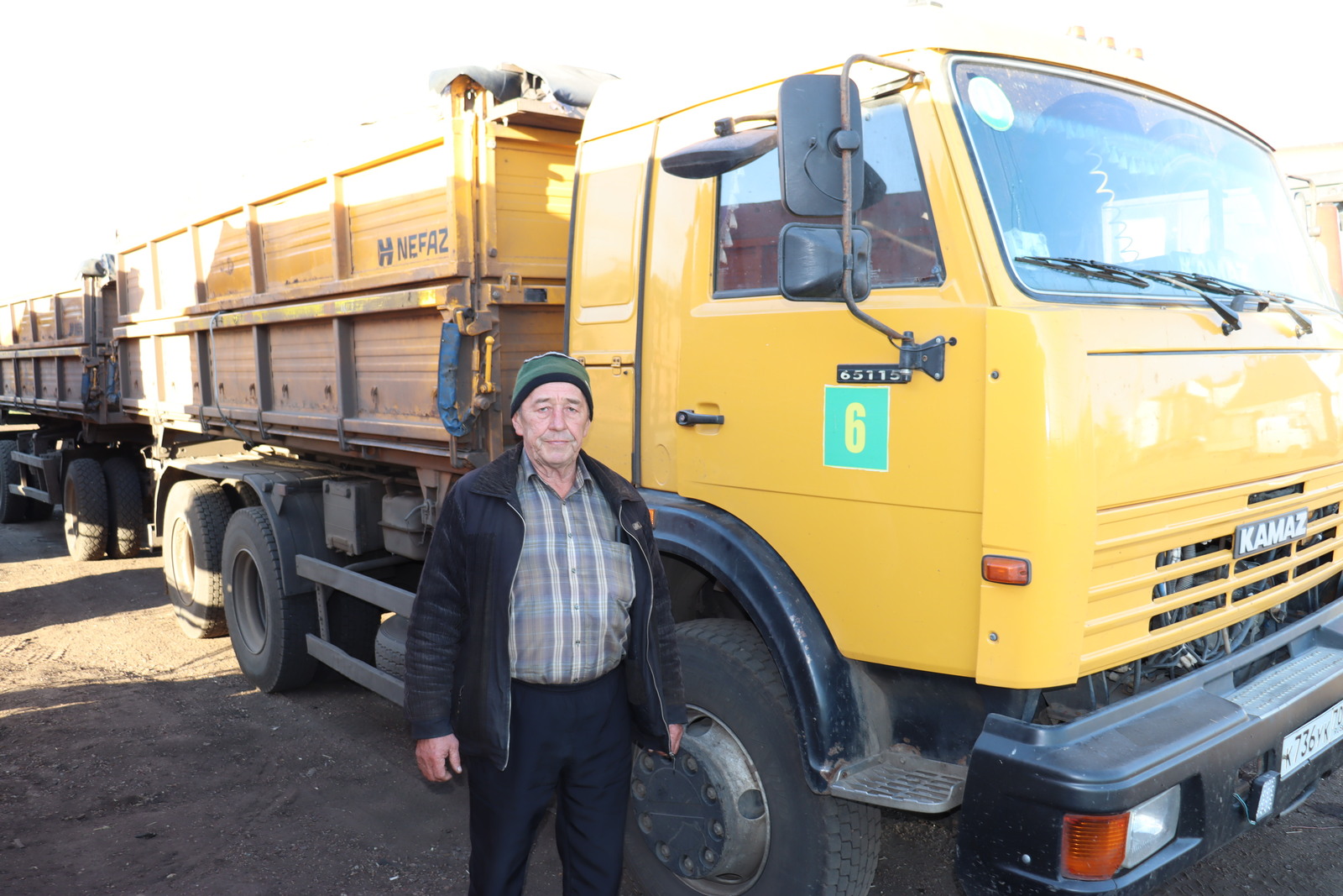 Үз эшенә тугры булган водитель